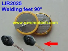 5pcs/lot Free Shipping Rechargeable Battery LIR2025 Fit For BMW 3 5 Series E46 E39 3BNT Remote Key FOB