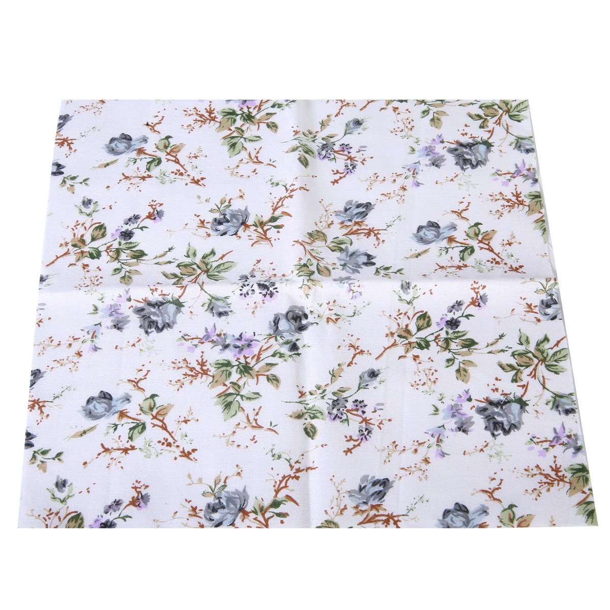 2019 New 7pcs 25x25cm Cotton Fabric Printed Cloth Sewing Quilting Fabrics for Patchwork Needlework DIY Handmade Accessories Gray