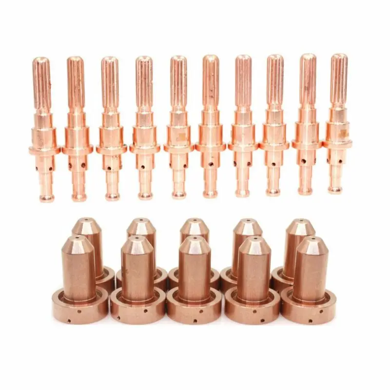 

Plasma Torch Electrodes 9-8215 9-8208 For Thermal Dynamics SL60 / 100 PK20 Plasma Consumables Torch Accessories