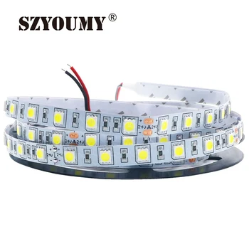 

SZYOUMY DC 24V 5050 LED Strip 5M/Roll 300LEDs IP20 Non-Waterproof LED Strip 5050 white,warm white,red,blue,green,yellow