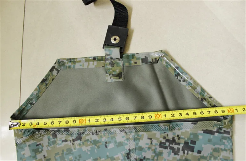 Forest Digital Camouflage Color Thigh Height Fishing Waders Non-Slip Waterproof Wade Boots Shoes Suitable For Fishing Pond Beach