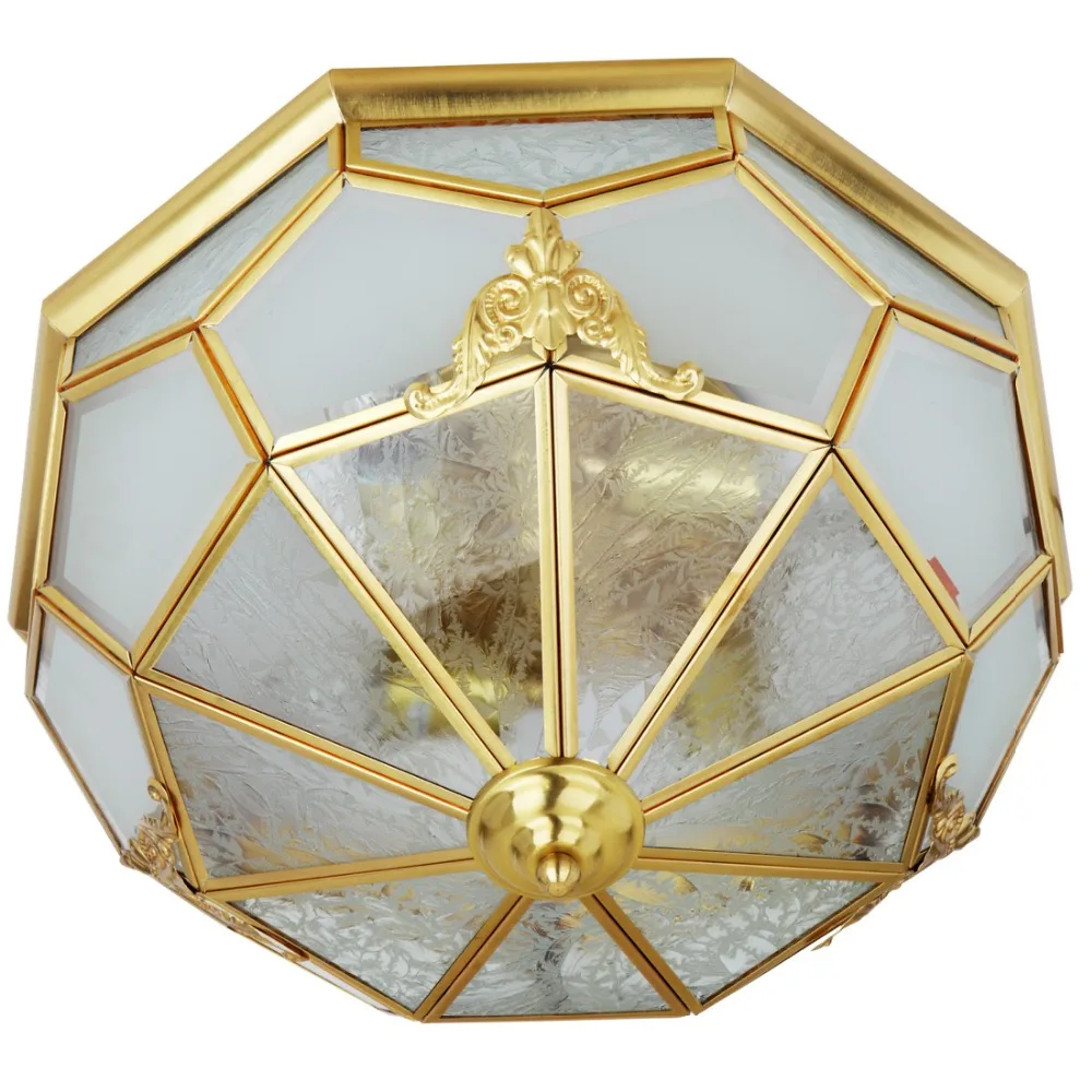 Classic Copper Ceiling Light for Bedroom Study Roomin Ceiling Lights from Lights & Lighting on
