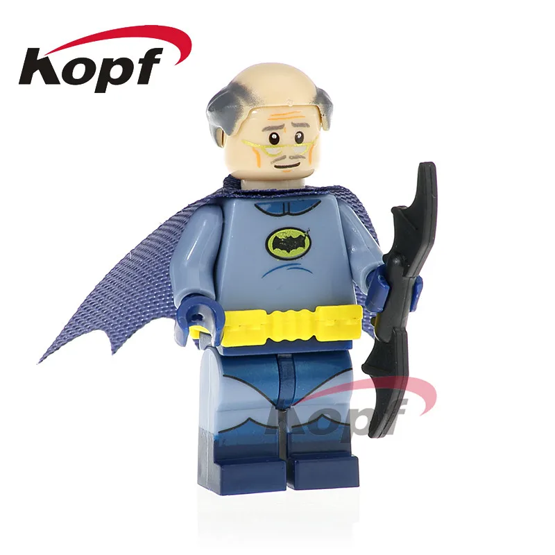

PG419 Super Heroes Bat Alfred Crazy Quilt Apache Chief Master Batman Bricks Building Block Collection For Children Toys Gift