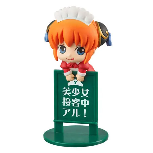 6 шт./компл. Аниме Фигурка Серебряная Душа Hijikata Sakata Gintoki Leader Kagura Sougo Gintama кафе чайная