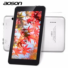 Android 6.0 7 дюймов AOSON M753 Планшеты 16 ГБ Встроенная память 1024*600 IPS Экран Allwinner A33 4 ядра Планшеты шт с подарком touch Стилусы ручка