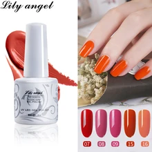 Lily Angel УФ и светодиодный Гель-лак для ногтей 9 мл длительный гель лак лак для ногтей товары для рукоделия идеальный быстрый сухой 38 Цвет 1-24