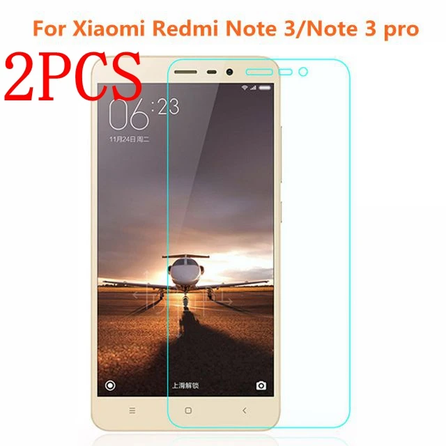 Закаленное стекло для Xiaomi Redmi Note 3 2 шт. защитная пленка из закаленного стекла
