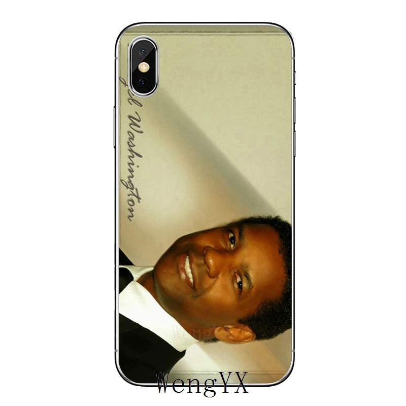 Тонкий Силиконовый ТПУ мягкий чехол Denzel Washington для Samsung Galaxy S3 S4 S5 S6 S7 edge S8 S9 Plus mini Note 3