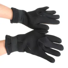 NEW ARRIVAL High Quality 5mm Neoprene Scuba Diving Snorkeling Surfing Spearfishing Water Sport Warm Glove Black Size S M L