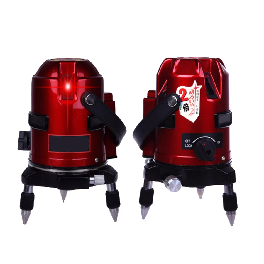 

New Automatic Self Leveling 7 line and 8 point 4V3H Infrared Laser Level EK-436BB