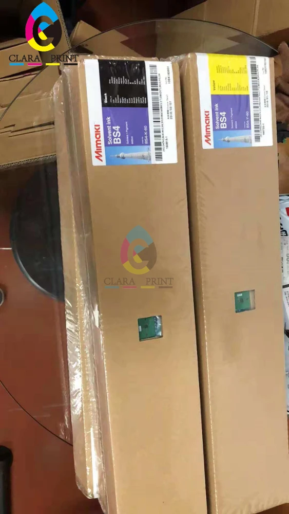 

4pcs/set Original Mimaki Solvent Ink BS4 600ml For JV33/JV300/JV150 Printer