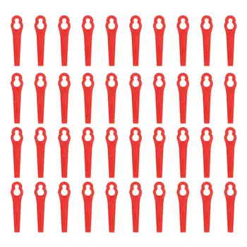 

40pcs Plastic Blade Set Replacement Blade for Cordless Grass Trimmer Strimmer