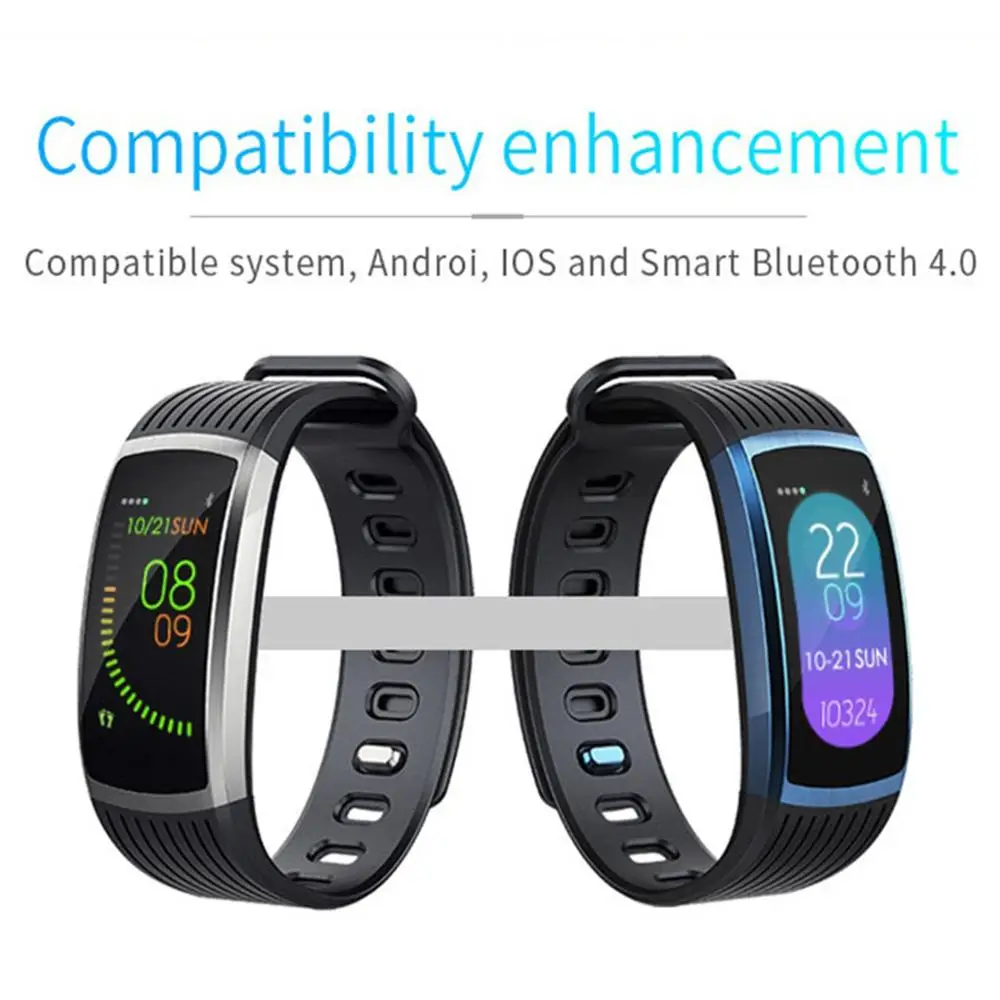 

Smart Watch A18 Bluetooth Waterproof Heart Rate Blood Pressure Monitor Sport Smart Watch Pedometer for Android iOS