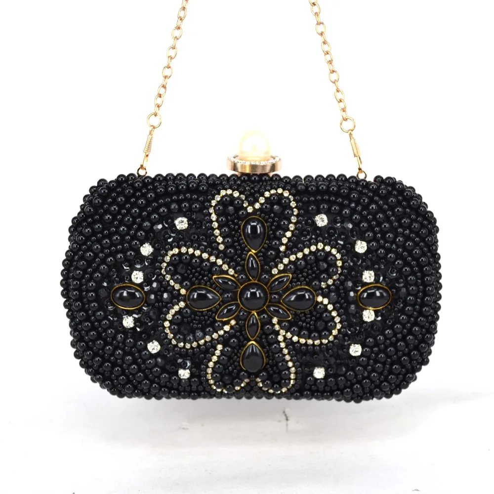 Elegant Shining Beading Clutch Women's Handbags main image 1