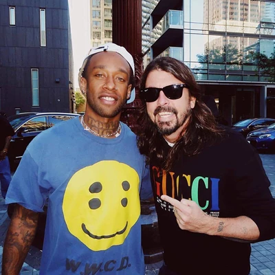 

ASAP Rocky CPFM W.W.C.D. Smiley Face T Shirt Men Women Hip Hop Spring Summer Streetwear Fashion Casual Round Neck Cotton T-Shirt