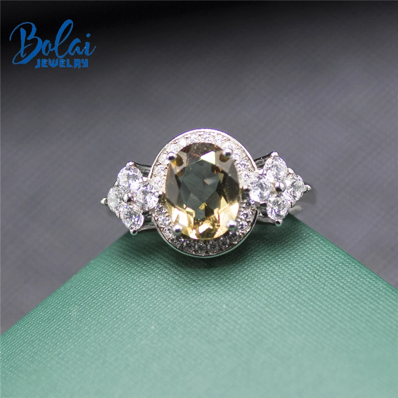 Bolai zultanite, обручальное кольцо, серебро 925 пробы, меняющий цвет, камень, зеленая диаспора, хорошее ювелирное изделие, драгоценный камень, кольца для женщин, подарок