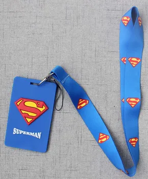 

MIX 100PCS Cartoon The Avengers Lanyard Luggage Tag Label Key Chain Gift