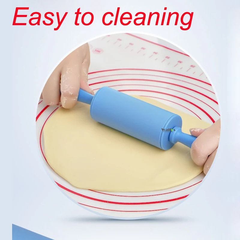 Walfos 30 см с антипригарным покрытием помадковая роликовая скалка для детей Fondant
