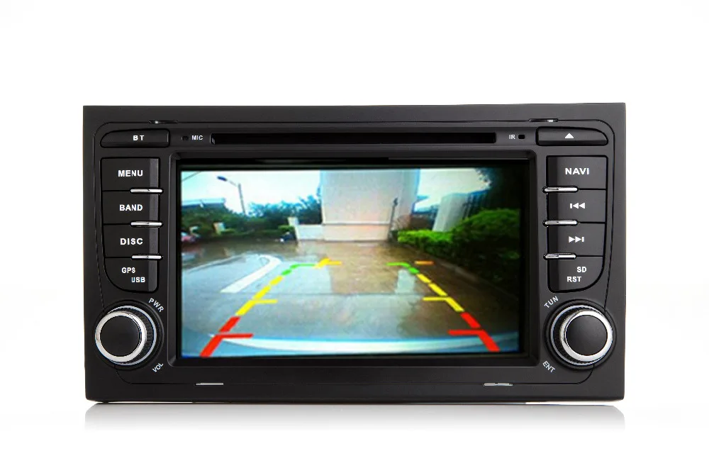 Cheap 7"Capacitive Touch Scree Car DVD Player for Audi A4 (2002-2008) Audi S4/RS4/8E/8F/B9/B7 With GPS Bluetooth Radio RDS Canbus Map 3