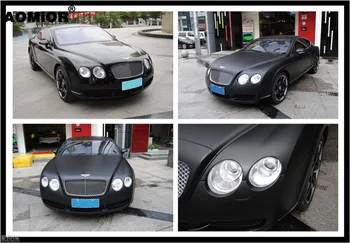 

Matte Black Vinyl Matt Car Wrap Film Roll Foil Sticker Decal Self Adhesive Vinyl Bubble Free Console Computer Laptop Skin Phone