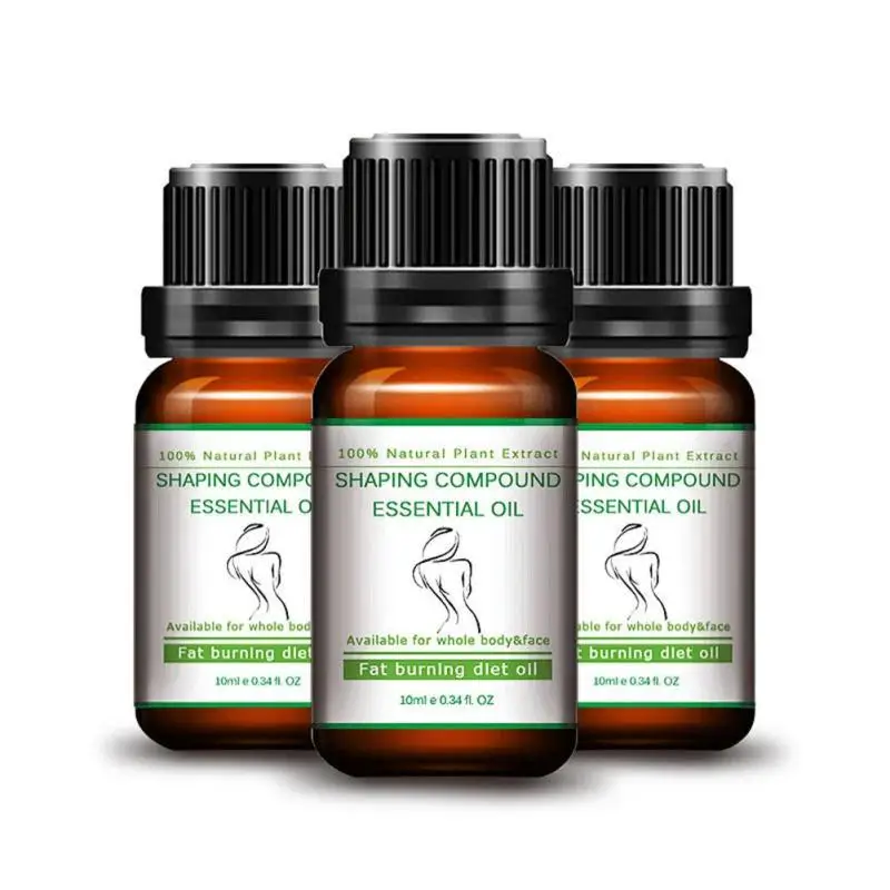 Body Slimming oil Fat Burning anti cellulite massage rose fragrance