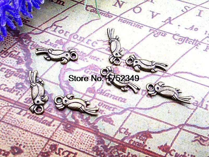 120pcs--Parrot charms Antique Bronze Parrot Pendants / Charms Birds Jewelry Making 20x8mm | Украшения и аксессуары
