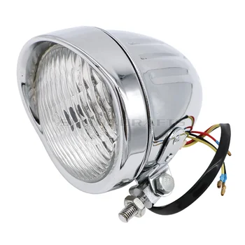 

Motorcycle Accessories Chrome Headlight Headlamp For Honda Steed 400 600 Shadow VT400 VT750 Dragstar XVS400 XVS650 V-star DS400
