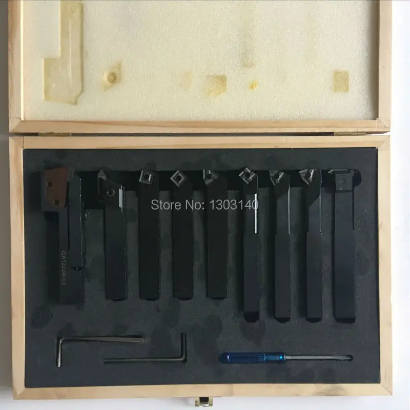 Manual Turning Tool Set 9pcs/set 16mmin Turning Tool from Tools on