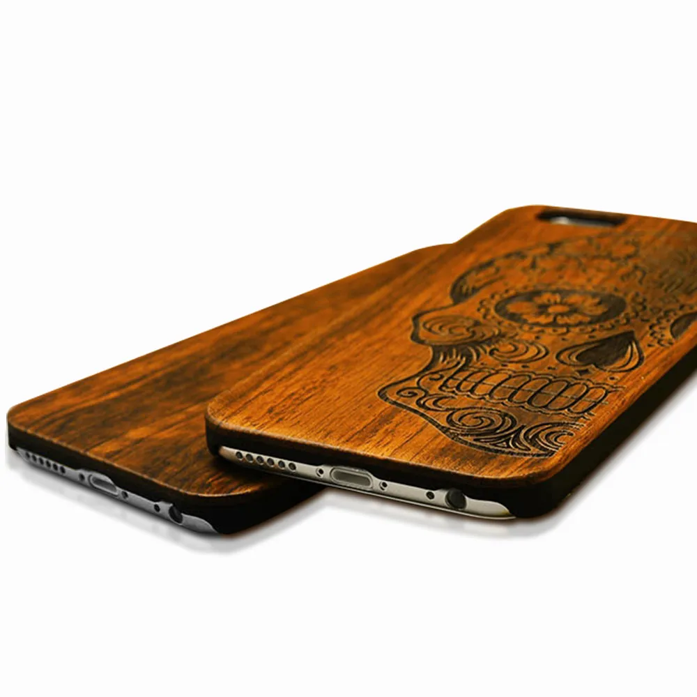 retro vintage real natura geniue wood phone case