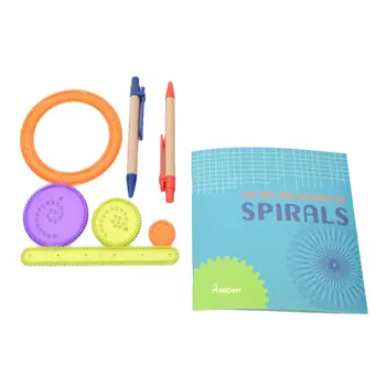 

Spirograph Geometric Spiral Ruler Drawing Painting Tool Stationery Stencil Art Early Learning Educational Toys Gift Children