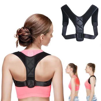 Braces Supports Back SupportBrace Posture Corrector De Postura HombreMujer Back Corset Orthopedic Brace Shoulder Correct 0A04