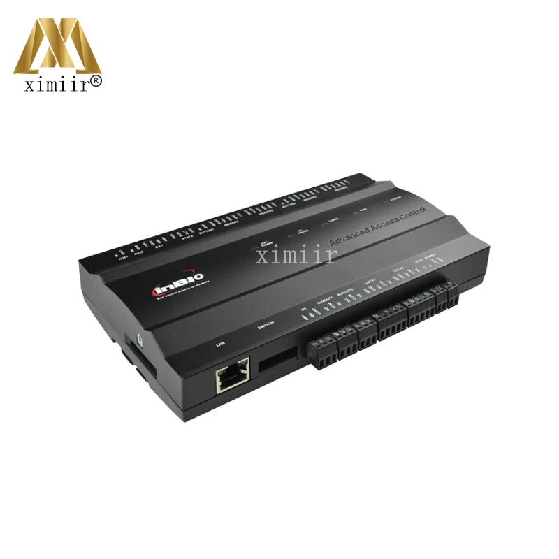 Biometric inbio260 two doors fingerprint access control board for fingerprint and card reader with RS485 and wiegand input