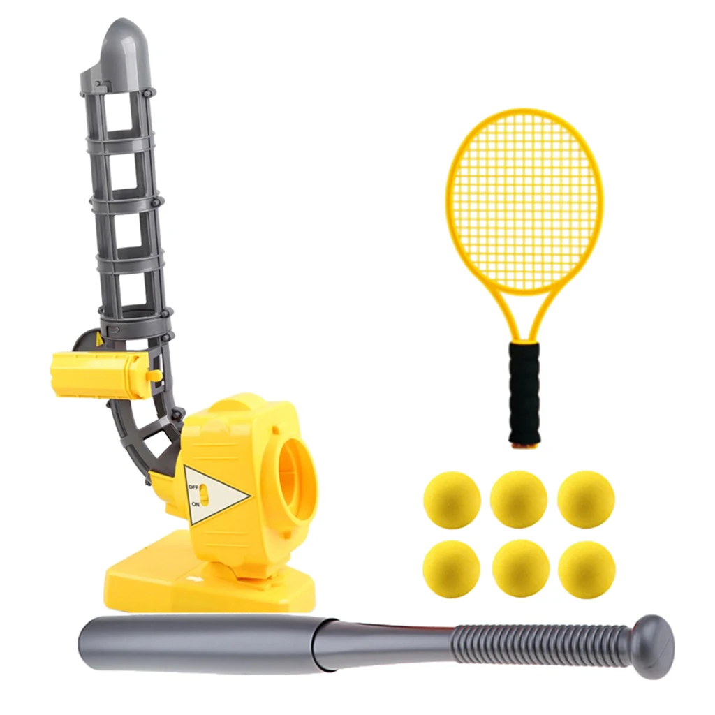 

Electric Mini Child Baseball Machine Automatic Dispenser Practice Serving Machine Paternity Interactive Toys For Children