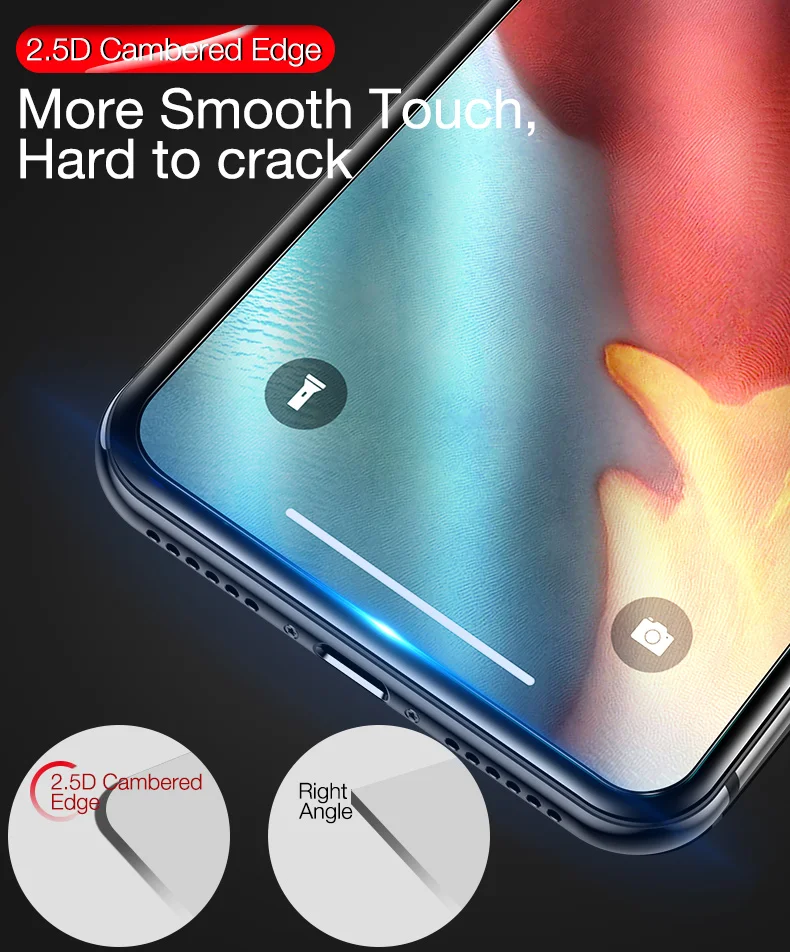 glass for iphone XS Plus screen protector (4)