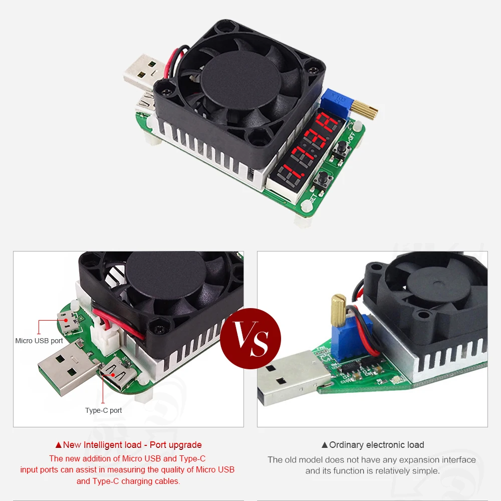 LD25 LD35 USB Электронные нагрузки Интеллектуальная защита регулируемые постоянный ток Напряжение вольтметр старения усилитель сопротивление