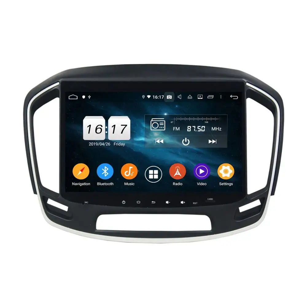 Clearance 4GB RAM Octa Core 10.1" Android 9.0 Car Radio DVD Player for Opel Insigina 2014 2015 GPS 4G WIFI Bluetooth USB Mirror-link 1