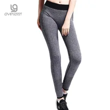 Осень высокие эластичные Для женщин Фитнес Леггинсы для женщин тренировки спортивных Брюки для девочек быстросохнущая упражнение для Женская мода Костюмы