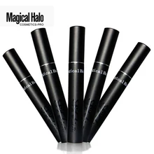 Волшебный Halo бренд глаз Тушь для ресниц Макияж удлинение и прочный Толстая повышения керлинг черный Тушь для ресниц S Водонепроницаемый косметический глаз