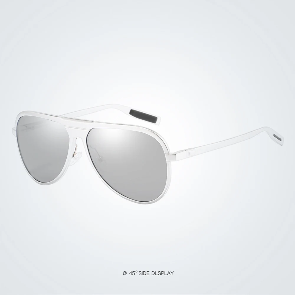 Спортивные ультралегкие зеркальные солнцезащитные очки Al mg поляризованные
