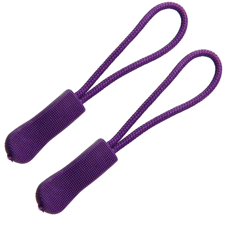 10pcs/lot PVC zipper slider suitcase zipper slip rope puller detachable