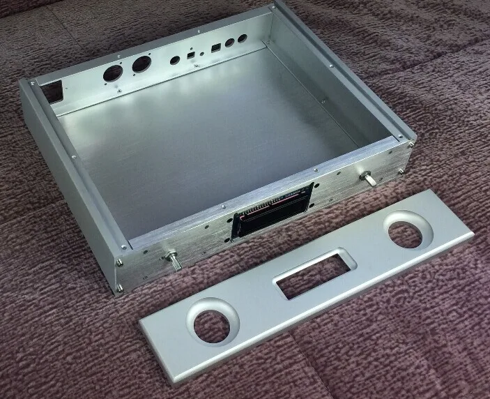 

321*62*252MM amplifier case box Diy Enclosure ES9018 DAC Decoder Aluminum Chassis all-aluminum amplifier chassis Housing