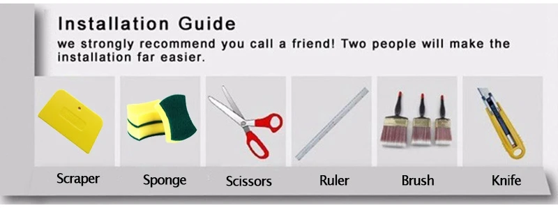 utensílios para pintura e tratamento de parede