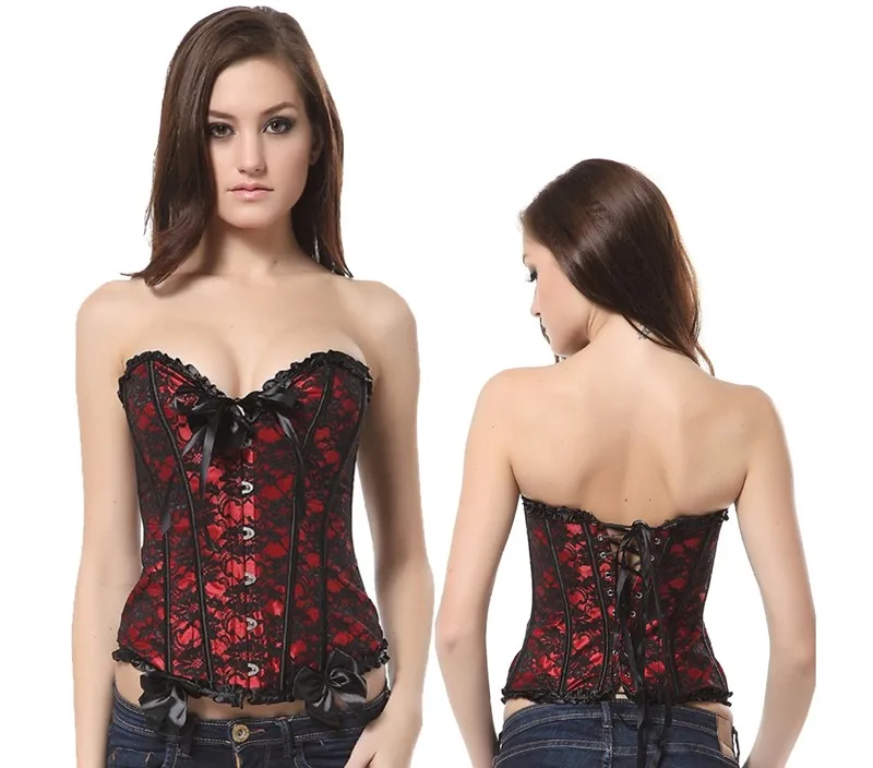 corsets and bustiers red