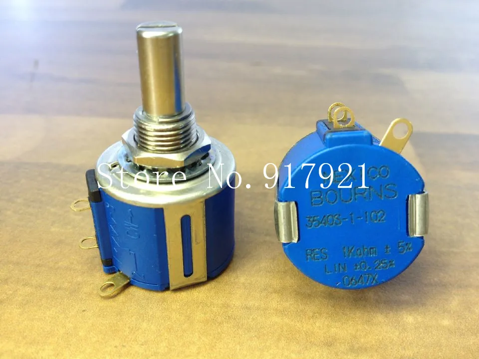 

[ZOB] The original BOURNS 3540S-1-102 1K high precision multi turn potentiometer switch imported from Mexico --3pcs/lot