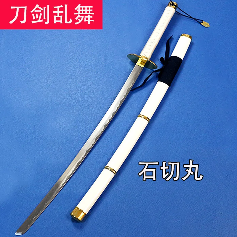 Touken Ranbu Online Ishikirimaru Катана игры Косплей Стальной меч нож лезвие Оружие косплей