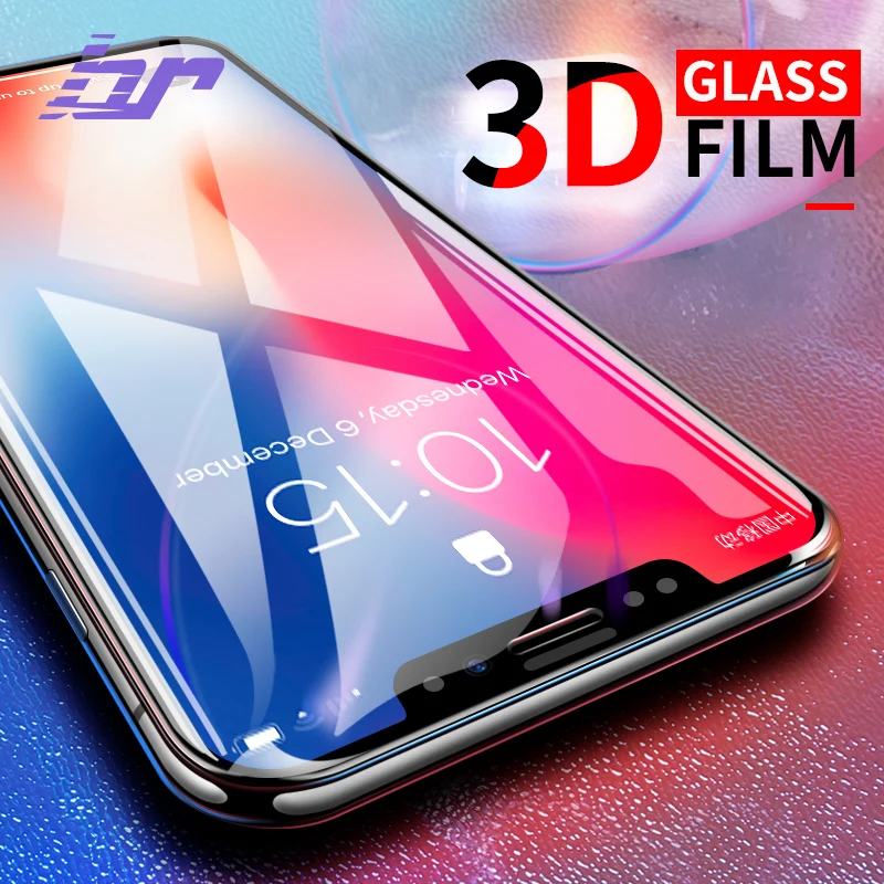 BR 0.23mm 3D Curved Full Cover Screen Protector For iPhone X Glass