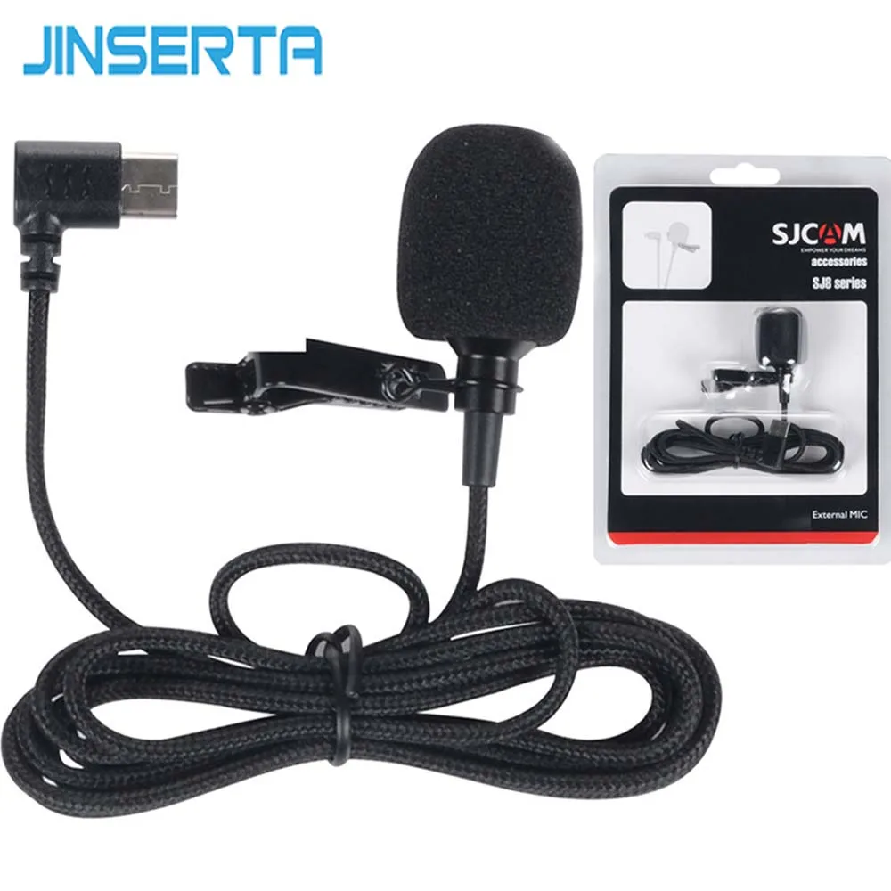 JINSERTA внешний микрофон Микрофон для SJCAM SJ8 Air PLUS PRO SJ7 STAR/SJ360/SJ6 Legend камера SJCAM аксессуары для камеры JINSERTA внешний микрофон Микрофон для SJCAM SJ8 Air PLUS PRO SJ7 STAR/SJ360/SJ6 Legend камера SJCAM аксессуары для камеры