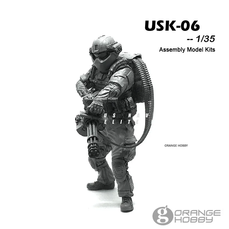 OHS YuFanModel 1/35 USK-01-08 USK серия спецназ Часть I сборка военные полимерные миниатюры Модели Строительные наборы oh