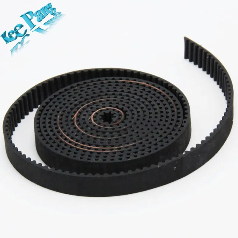 

1meters 2GT GT2 Timing Belt Width 6mm Synchronous Belt Opening Teeth Belt