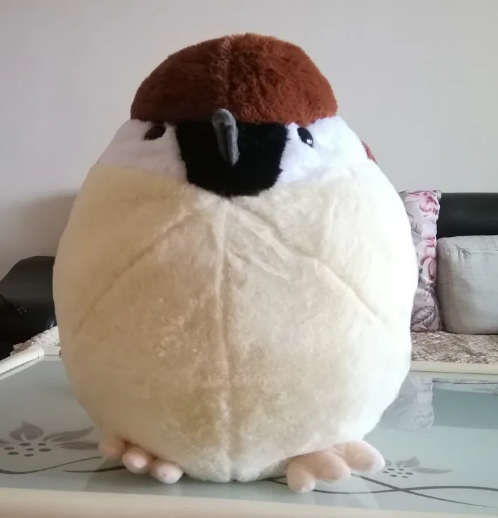 Лидер продаж 2019 милая плюшевая игрушка Sparrow мягкая подушка кукла для детей